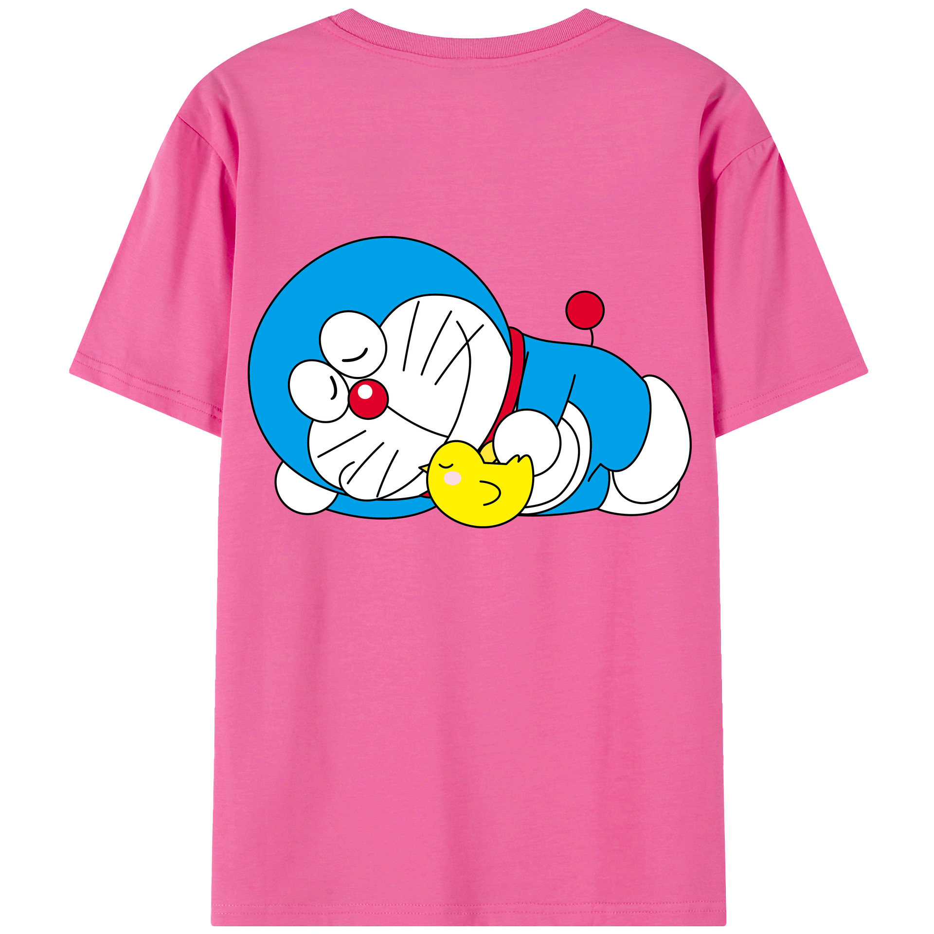 （画像用） ドラえもん Doraemon レディース半袖Tシャツ(バックプリント)